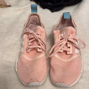 adidas Kids Pink and White Sneakers BoPeep